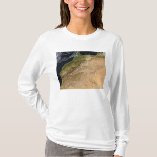 Satellitenblick Marokkos T-Shirt