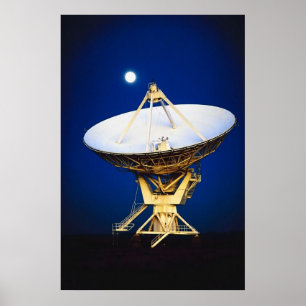Satellitenschüssel Poster