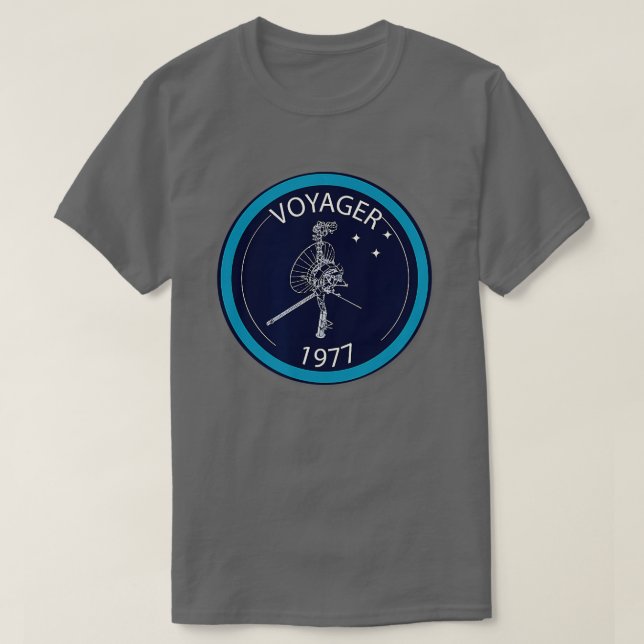 Satellitensonde 1977 Space T-Shirt (Design vorne)
