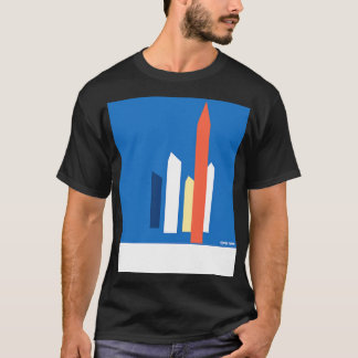 Satellitentürme Kunst in mexikanischer Landschaft T-Shirt