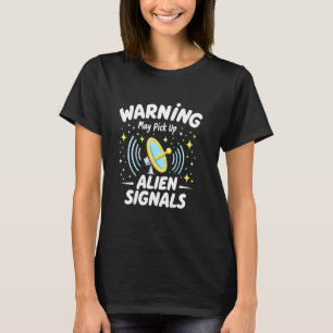 Satellitenverfolgung für die Weltraumbeobachtung T-Shirt