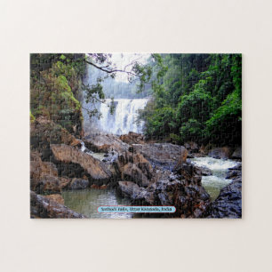 Sathodi Falls, Uttar Kannada, Indien Puzzle