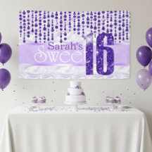 Satin Jewel 16 . Geburtstag Lila ID260