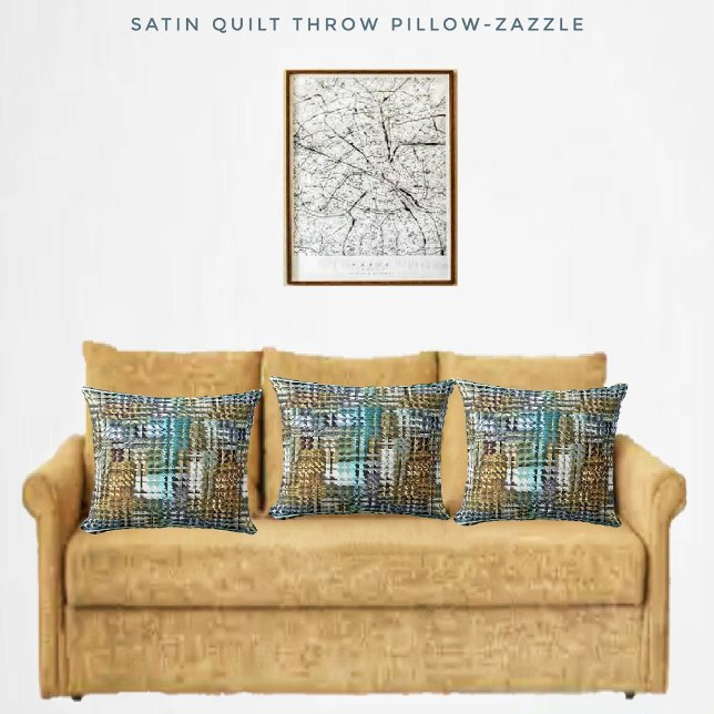 Satin Quilt Kissen (Von Creator hochgeladen)