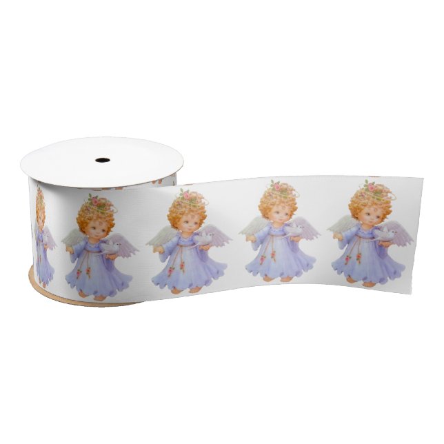 Satin Ribbon/Angel Satinband (Spule)