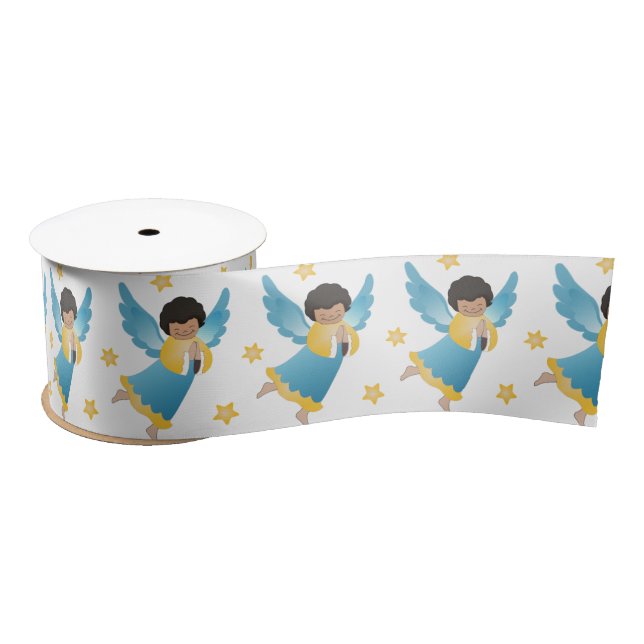 Satin Ribbon/Angel Satinband (Spule)