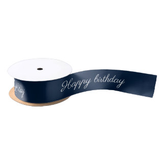 Satin Ribbon (Glückwunsch zum Geburtstag) Satinband