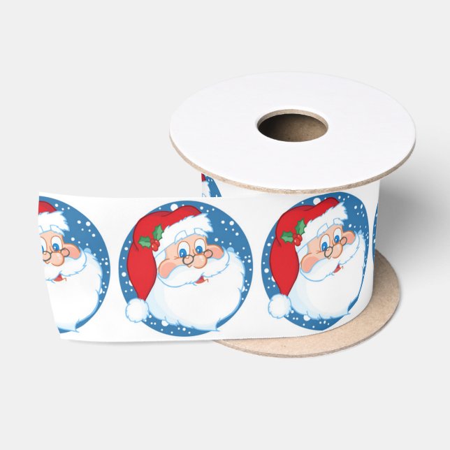 Satin Ribbon/Santa Satinband (Spule)
