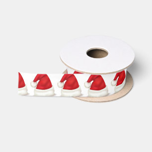 Satin Ribbon/Weihnachtsmannmützen Satinband
