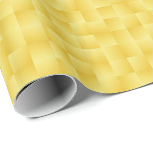 Satin Ribbons - Senfgold Geschenkpapier