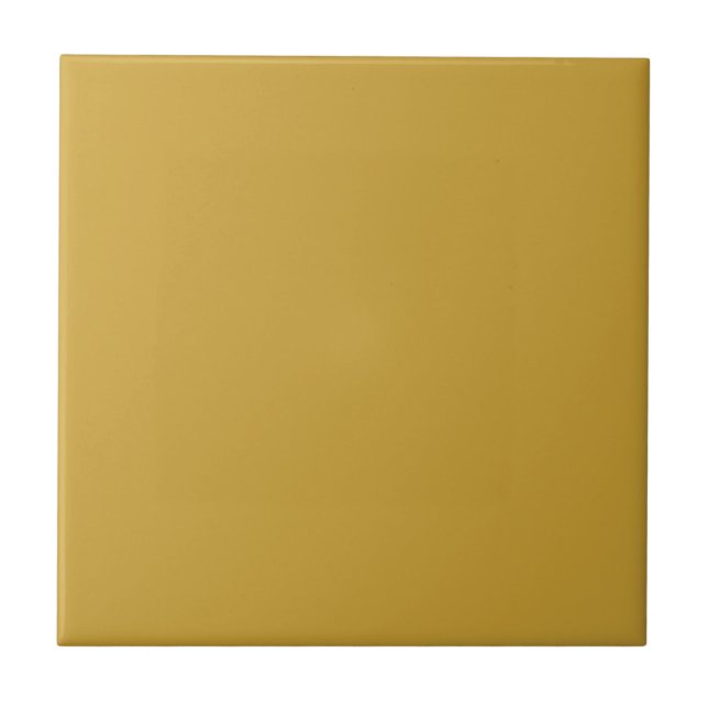 Satin Sheen Gold Solid Color Fliese (Vorderseite)