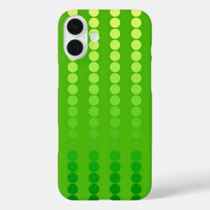 Satindots - Kalkgrün iPhone 16 Plus Hülle