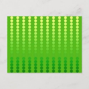 Satindots - Kalkgrün Postkarte