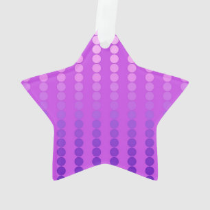 Satindots - violett und orchid ornament