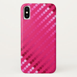 Satinpunkte - Fuchsienfarben Case-Mate iPhone Hülle