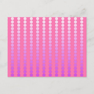 Satinpunkte - rosa und Orchidee Postkarte