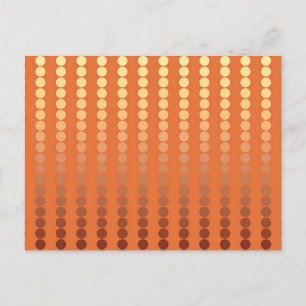 Satinpunkte - Rost und Gold Postkarte