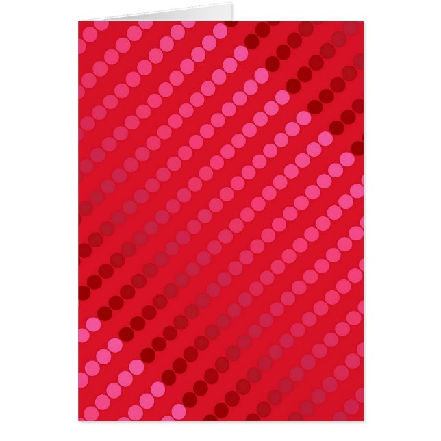 Satinpunkte - Schattierungen in tiefroten Farbtöne (Vorne)