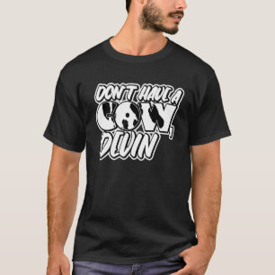 Satire Hat Eine Kuh Devin Politisch T-Shirt