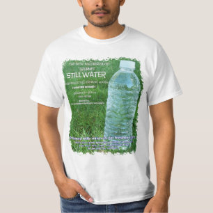 Satiren-Parodie-Parodie-Wasserflaschenaufkleber T-Shirt