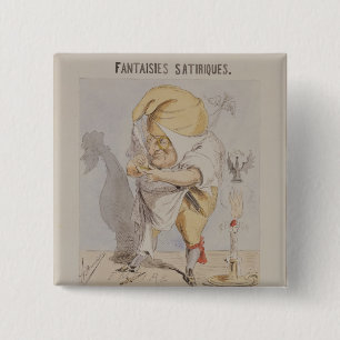 Satirical Fantasien, Karikatur von Adolphe Button