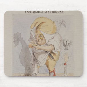 Satirical Fantasien, Karikatur von Adolphe Mousepad