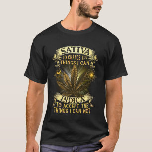 Sativa, um die Dinge zu ändern, die ich kann, Indi T-Shirt