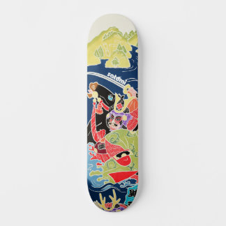 Satomi Festival Banner Skateboard