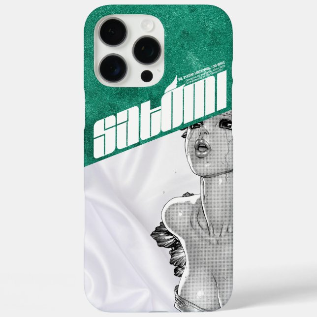 Satomi-Motorsport "𝙬 𝙚 𝙚 𝙢 𝙥 𝙚 GREEN" Case-Mate iPhone Hülle (Rückseite)