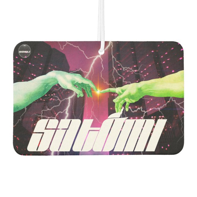 Satomi Motorsport "2. Kontakt" Autolufterfrischer (Vorderseite)