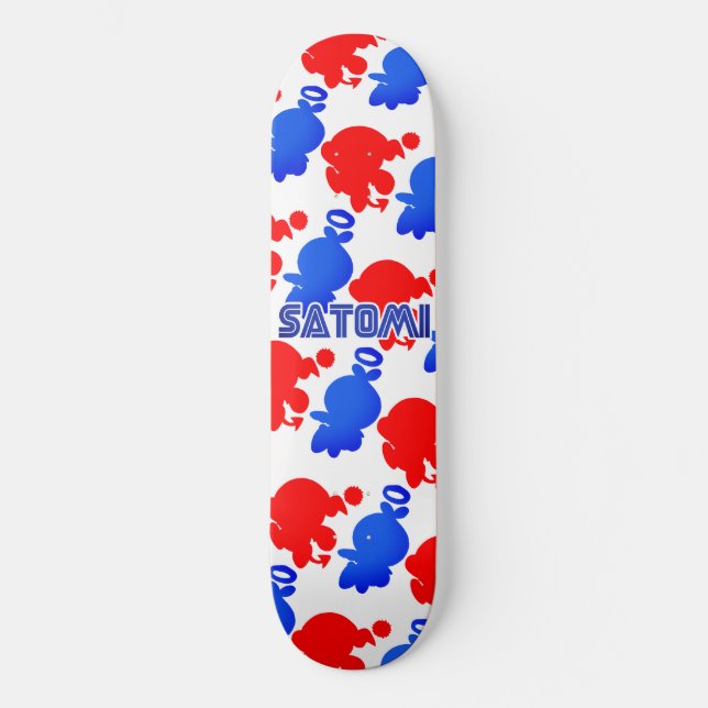 Satomi Motorsport "Adventure" Skateboard (Vorderseite)