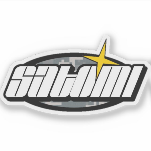 Satomi-Motorsport-Aktion Aufkleber (Vorderseite)