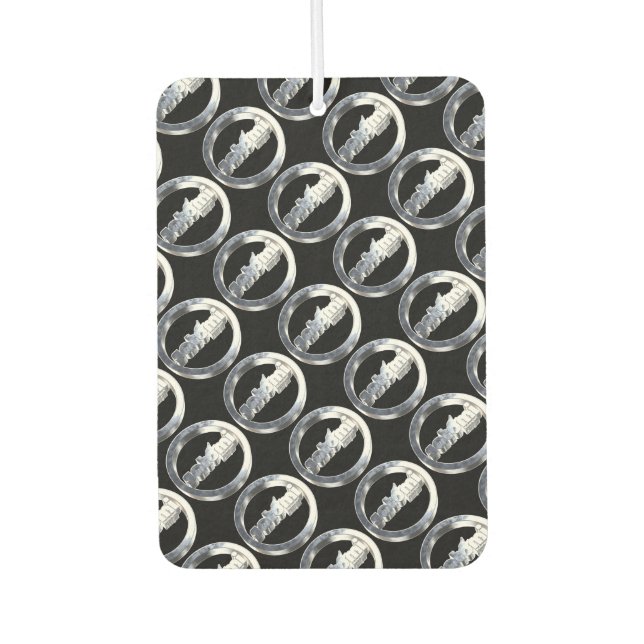 satomi motorsport chrome  autolufterfrischer (Vorderseite)