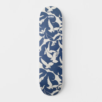 satomi motorsport x pigeons skateboard