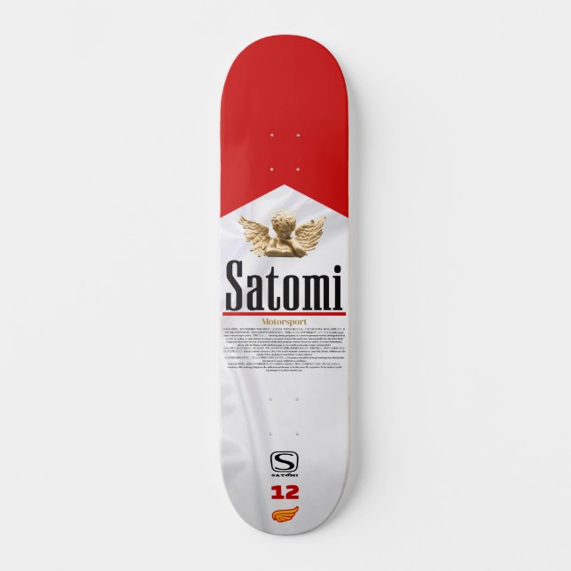 satomi motorsports Senna MP4/4 Skateboard (Vorderseite)