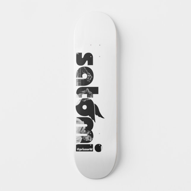 satomi "Zuhause Town" Skateboard (Vorderseite)