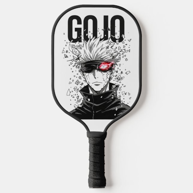 Satoru Gojo: The Six Eyes - Limited Edition Pickle Pickleball Schläger (Vorderseite)