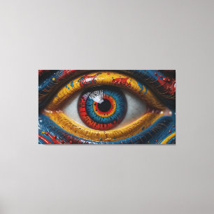 Satreifen entwirft Leinwand Art