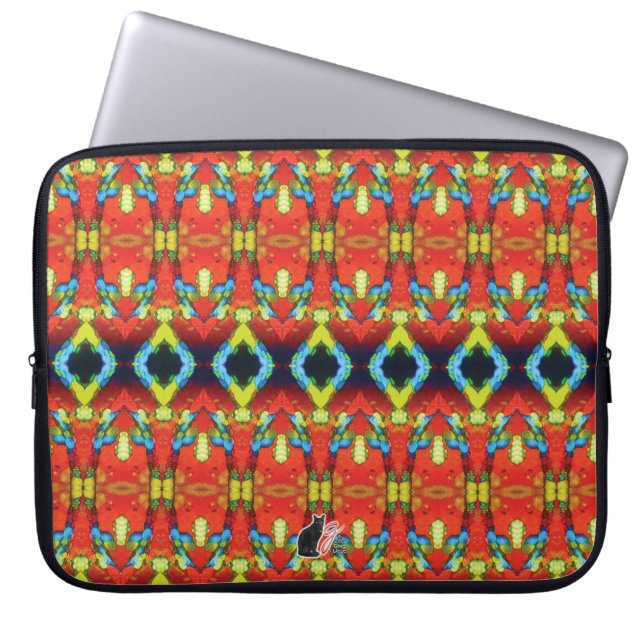 Satrualiens KCFX Laptop-Hülle Laptopschutzhülle (Vorderseite)