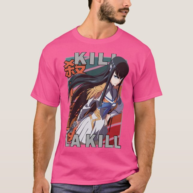 Satsuki Kiryuin Kill La Kill Kiru Ra Kiru Cool Ani T-Shirt (Vorderseite)