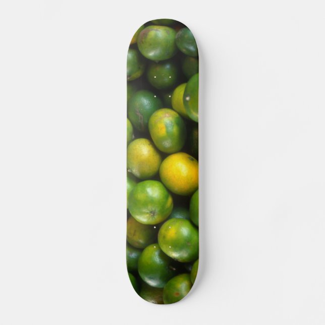 Satsumas/Kalke/Zitrusfrucht Skateboard (Vorderseite)