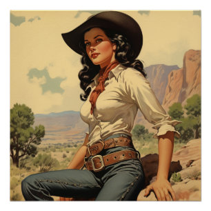 Sattel auf für Western-Liebe: Wild West Geflüster Poster
