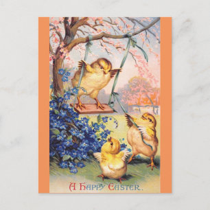 Sattel: Swinging Biddy Postkarte