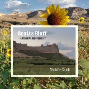 Sattelgestein, Scotts Bluff National Monument, NE  Postkarte