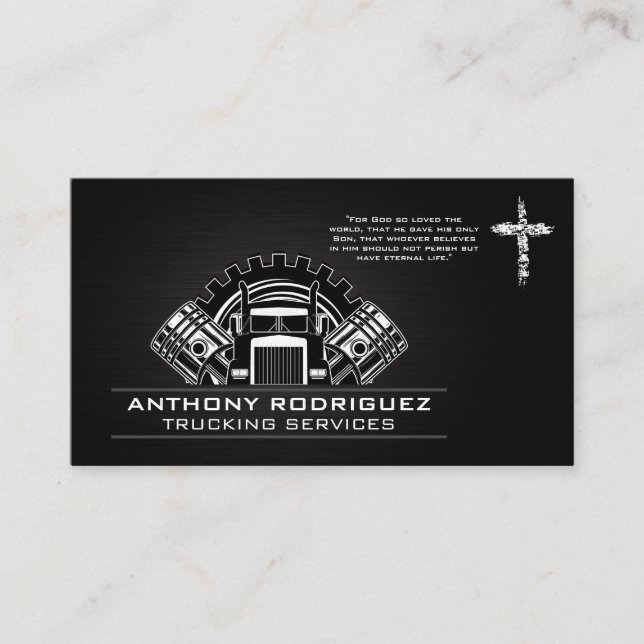 Sattelkraftgetriebe | Kreuz Visitenkarte (Vorderseite)