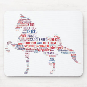 Sattelmäuse Mousepad