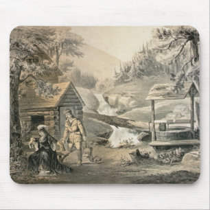 "Satteln Sie Ausbessern", Plakat für "Davy Mousepad