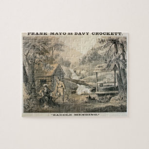 "Satteln Sie Ausbessern", Plakat für "Davy Puzzle