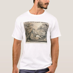 "Satteln Sie Ausbessern", Plakat für "Davy T-Shirt