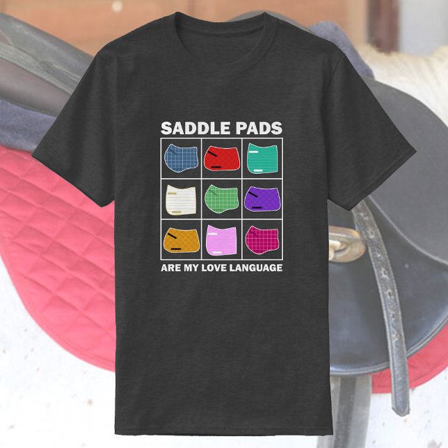 Sattelpads sind meine Liebe | Funny Horse T-Shirt (Von Creator hochgeladen)